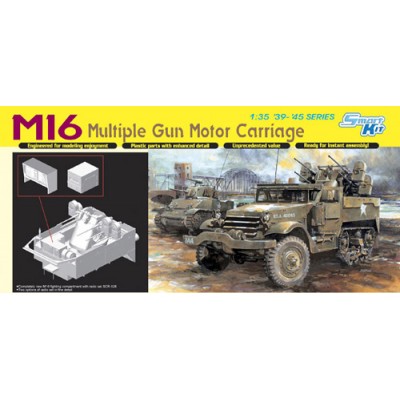 [ܼ] BD6381 [Dragon] BD6381 1/35 M16 Multiple Gun Motor Carriage