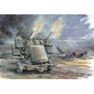 [ܼ] BD6421 [Dragon] BD6421 1/35 Quad Gun Trailer M55 ~ Smart Kit