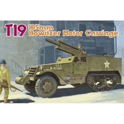 [ܼ] BD6496 [Dragon] BD6496 1/35 T19 105mm Howitzer Motor Carriage
