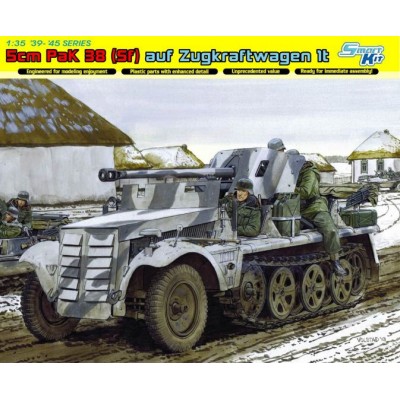[ܼ] BD6719 [Dragon] BD6719 1/35 5cm PaK 38 auf Zugkraftwagen 1t - Smart Kit