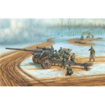 [ܼ] BD6411 [Dragon] BD6411 1/35 German 10cm Kanone 18 ~ Smart Kit