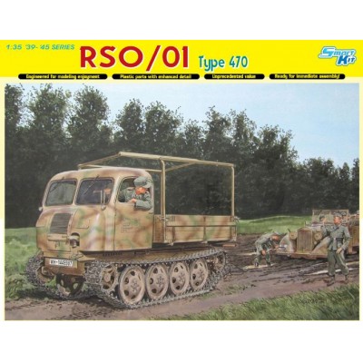 [ܼ] BD6691 [Dragon] BD6691 1/35 German RSO/01 Type 470 Tractor - Smart Kit