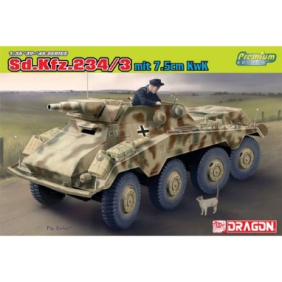 [ܼ] BD6786 [Dragon] BD6786 1/35 Sd.Kfz.234/3 mit 7.5cm KwK