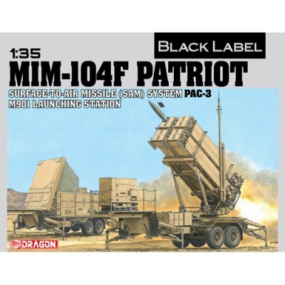 [ܼ] BD3563 [Dragon] BD3563 1/35 MIM-104F PATRIOT SURFACE-TO-AIR MISSILE (SAM) SYSTEM PAC-3 M901 LAUNCHING STATION (Black Label)