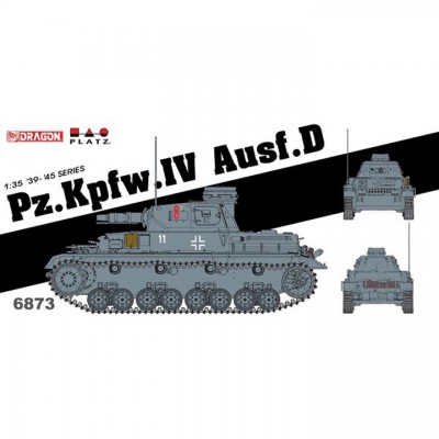[ܼ] BD6873 [Dragon] BD6873 1/35 Pz.Kpfw.IV Ausf D