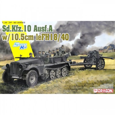 [ܼ] BD6939 [Dragon] BD6939 1/35 Sd.Kfz.10 10.5cm le.FH.18/40
