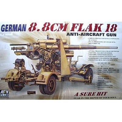 [ܼ] BF35088 [AFV CLUB] BF35088 1/35 88mm Flak 18 Anti-aircraft gun