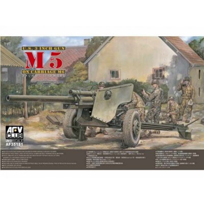 [ܼ] BF35181 [AFV CLUB] BF35181 1/35 3 Inch Gun M5 Carriage M6