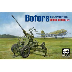 AFV-Club AFV35163 Bofors AA Gun, Fahrzeuge, 40 Mm