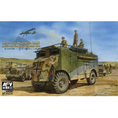 [ܼ] BF35235 [AFV CLUB] BF35235 1/35 AEC Armoured Commander Car of Rommel-Mammoth(DAK)