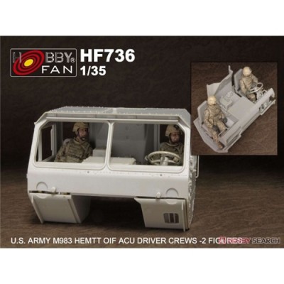 [ܼ] BFHF736 [AFV CLUB] BFHF736 U.S. Army M983 Hemtt OIF ACU Driver Crews - 2 Figures