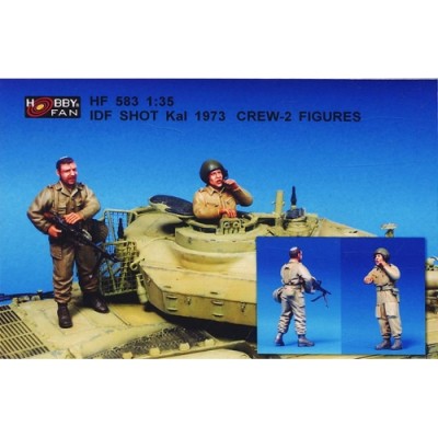 [ܼ] BFHF583 [AFV CLUB] BFHF583 1/35 IDF Shot Kal 1973 Crew-2 Figures