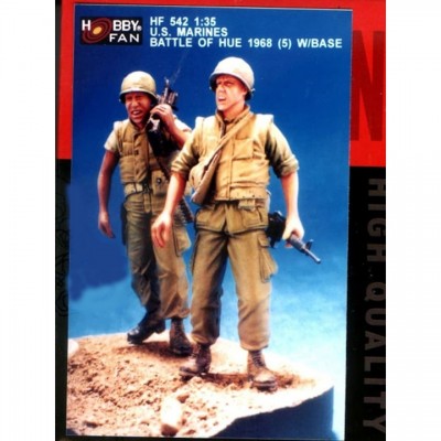 [ܼ] BFHF542 [AFV CLUB] BFHF542 1/35 U.S.MARINE Battle ,Hue 1968 No 5 - with Base -  