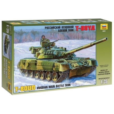 [���ܼ�] BZ3591 [Zvezda] BZ3591 1/35 T-80UD Russian Main Battle Tank