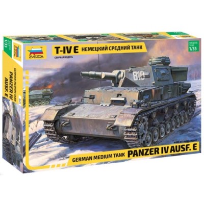 [���ܼ�] BZ3641 [Zvezda] BZ3641 1/35 PzKpfw IV E -German Panzerkampfwagen IV E