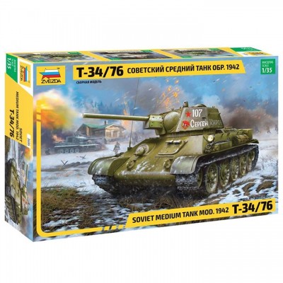 [���ܼ�] BZ3686 [Zvezda] BZ3686 1/35 T-34/76 mod.1942