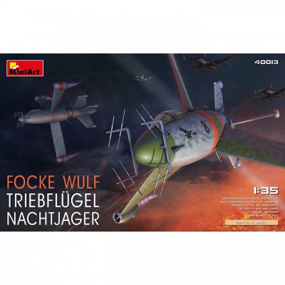 [ܼ] BE40013 [Miniart] BE40013 1/35 FockeWulf Triebflugel Nachtjager