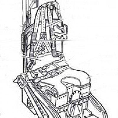 [ܼ] ESTD48426 [True Details] ESTD48426 1/48 C-2 EJECTION SEAT. for F-104