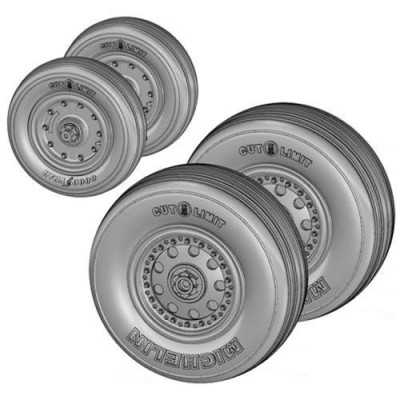 [ܼ] ESTDP72201 [True Details] ESTDP72201 1/72 F-4S/J Phantom Wheel Set
