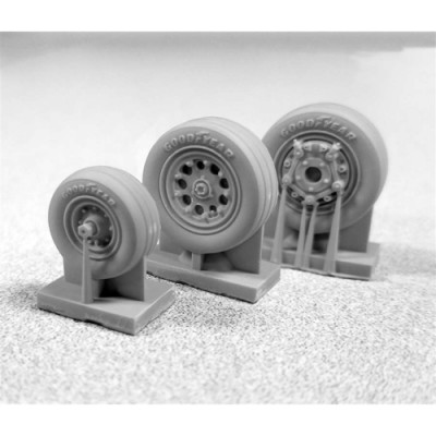 [ܼ] ESTDP72206 [True Details] ESTDP72206 1/48 F-5E Wheel Set