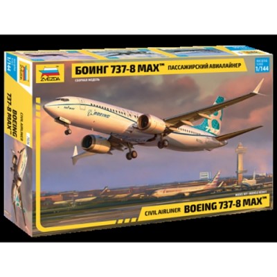 [ܼ] BZ7026 [Zvezda] BZ7026 1/144 Boeing 737-8 MAX