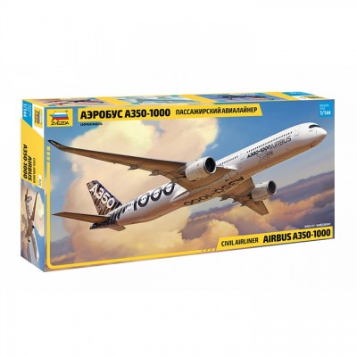 [ܼ] BZ7020 [Zvezda] BZ7020 1/144 A350-1000 Airbus Civil Airliner