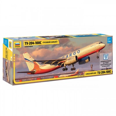 [ܼ] BZ7031 [Zvezda] BZ7031 1/144 TU-204-100 Tupolev Cargo airplane