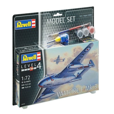 [���ܼ�] BV63934 [Revell Gmbh] BV63934 1/72 Model Set Vampire F Mk.3