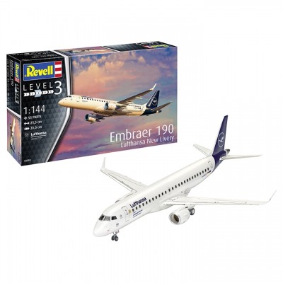 [ܼ] BV3883 [Revell Gmbh] BV3883 1/144 Embraer 190 Lufthansa New Livery