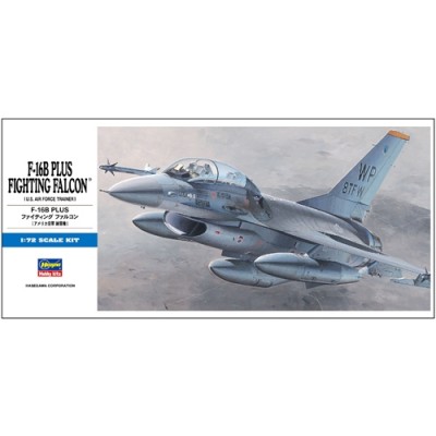 [ܼ] BH00444 [Hasegawa] BH00444 D14 1/72 F-16B Puls Fighting Falcon