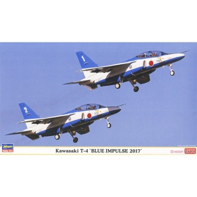 [ܼ] BH02249 [Hasegawa] BH02249 1/72 Kawasaki T-4 Blue Impulse 2017