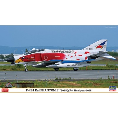 [ܼ] BH02296 [Hasegawa] BH02296 1/72 F-4EJ Kai Super Phantom 302SQ F-4 Final Year 2019