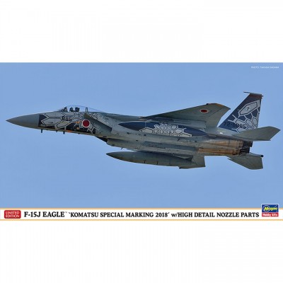 [ܼ] BH02299 [Hasegawa] BH02299 1/72 F-15J Eagle Komatsu Special Marking 2018 w/High Details Nozzle Parts