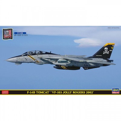 [ܼ] BH52254 [Hasegawa] BH52254 SP454 1/72 F-14B Tomcat VF-103 Jolly Rogers
