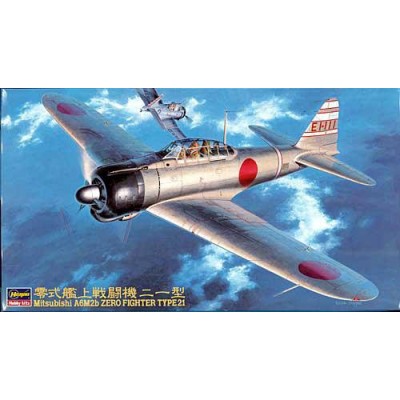[���ܼ�] BH19143 [Hasegawa] BH19143 JT43 1/48 A6M2 Zero Type 21 (Zeke)
