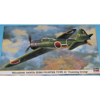 [���ܼ�] BH09834 [Hasegawa] BH09834 1/48 Mitsubishi A6M2b Zero Fighter Type 21 Training Group