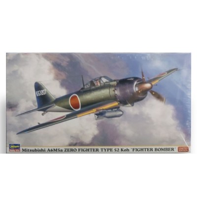 [���ܼ�] BH02019 [Hasegawa] BH02019 1/72 MITSUBISHI A6M5a Zero Fighter Type 52 KOH