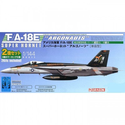 [ܼ] BPAE144-2 [PLATZ] BPAE-144-2 1/144 F/A-18F Super Hornet VF-103 Jolly Rogers Tandem-Seat 2 in 1