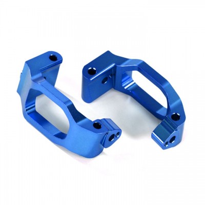 [���ܼ�] AX8932X [Traxxas] AX8932X Caster blocks (c-hubs), 6061-T6 aluminum (blue-anodized), left & right/ 4x22mm pin (4)/ 3x6mm BCS (4)/ retainers (4)