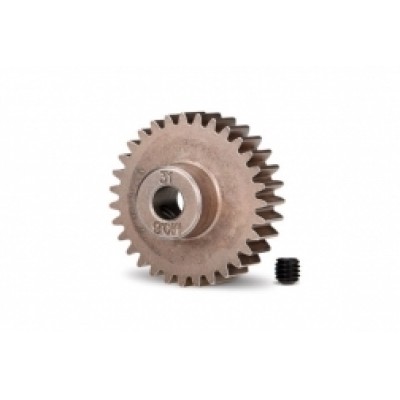 [ܼ] AX5638 [Traxxas] AX5638 GEAR, 31-T PINION (32-P) (STEEL)/ SET SC