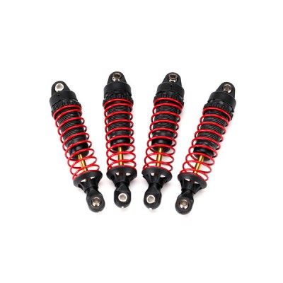 [ܼ] AX7665 [Traxxas] AX7665 Shocks GTR hard-anodized PTFE-coated aluminum with TiN shafts (fully assembled w/ springs) (4)