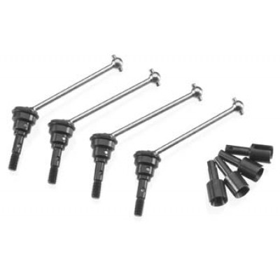 [ܼ] AX7051X [Traxxas] AX7051X Driveshaft 1/16 Slash (steel constant-velocity) (assembled) (4)