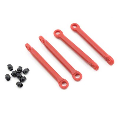 [ܼ] AX7018 [Traxxas] AX7018 Push rod (molded composite) (4)/ hollow balls (8) (1/16 Slash)