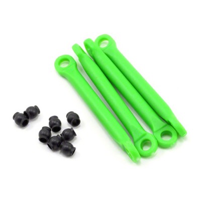 [ܼ] AX7018A [Traxxas] AX7018A Push rod (molded composite) (green) (4)/ hollow balls (8)