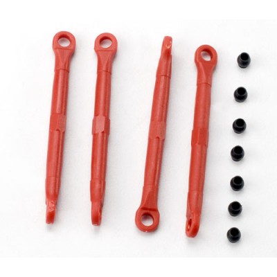 [ܼ] AX7038 [Traxxas] AX7038 Toe link front & rear (molded composite) (4)/ hollow balls (8) (1/16 Slash)