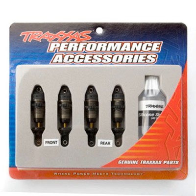 [ܼ] AX7061X [Traxxas] AX7061X Shocks GTR hard anodized Teflon-coated bodies with TiN shafts (fully assembled without springs) (4)