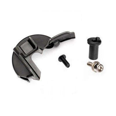 [ܼ] AX7077R [Traxxas] AX7077R Cover gear/ motor mount hinge post/ 3x10mm CS with split and flat washers (1)/ 3x8mm BCS (1)