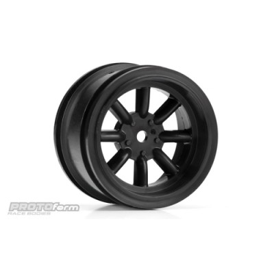 [ܼ] AP2765-03 [Pro-Line Racing] AP2765-03 PROTOform VTA Rear Wheels Black (31mm)