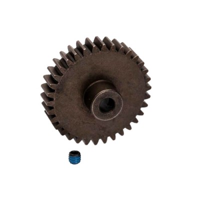 [ܼ] AX6493 [Traxxas] AX6493 Gear 34-T pinion (1.0 metric pitch 20 pressure angle) (fits 5mm shaft)/ set screw