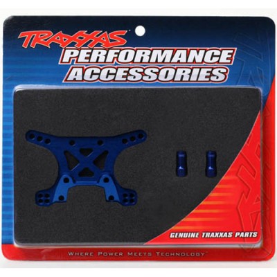 [ܼ] AX6440 [Traxxas] AX6440 Shock tower front 7075-T6 aluminum (blue-anodized)
